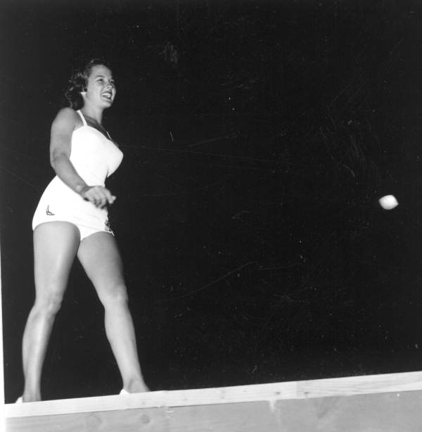1956 Miss Seaside Fiesta, Miss Frances Layton - New Smyrna Beach, Florida.