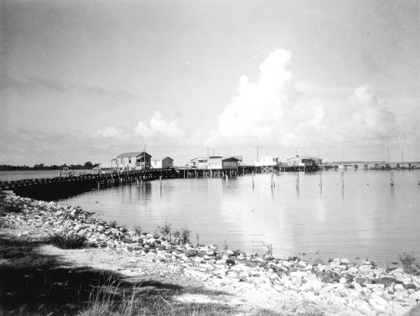View of docks - Cedar Key, Florida