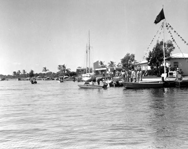 Motorboats on the Indian River - Vero Beach, Florida