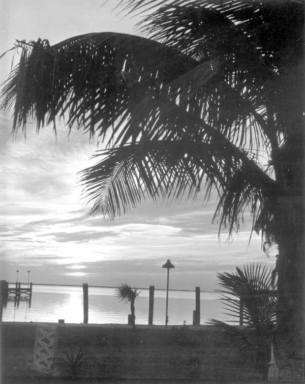 View of a sunset - Islamorada, Florida.