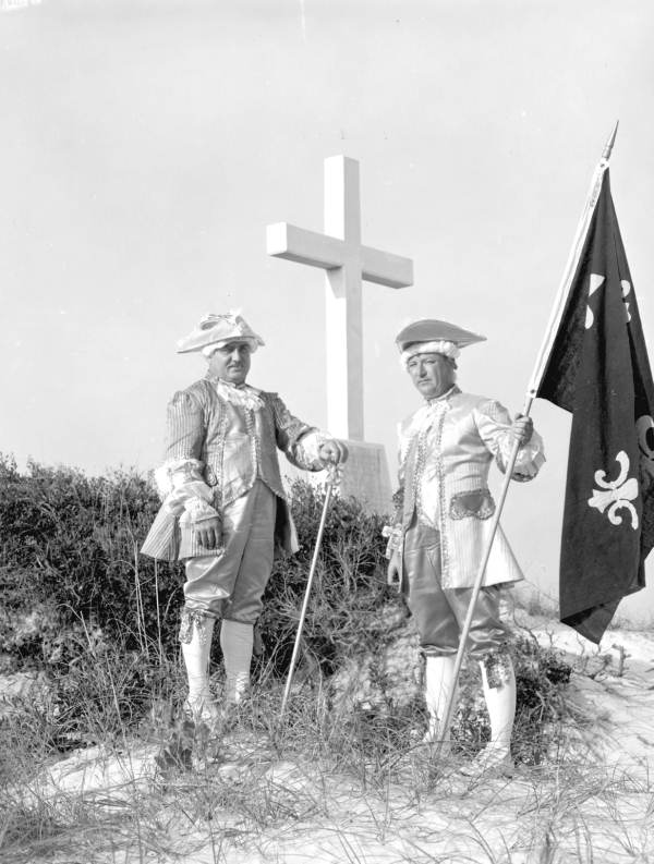 Costumed participants of the Quadricentennial Festival - Pensacola, Florida