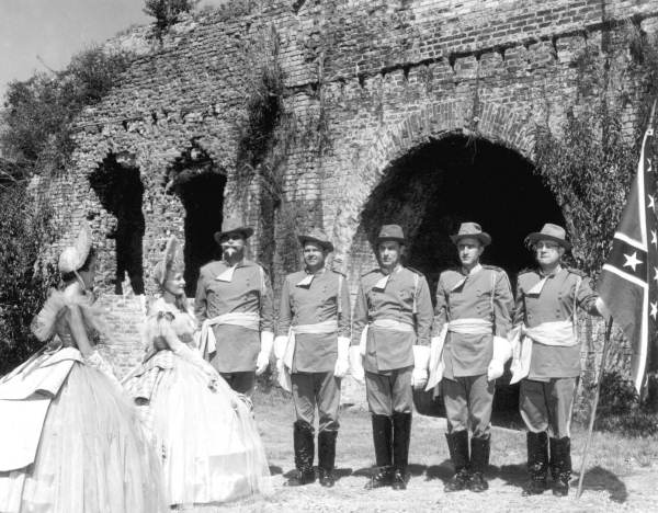 Costumed participants of the Quadricentennial Festival - Pensacola, Florida