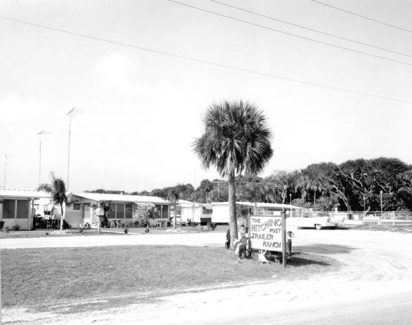 The Hitching Post Trailer Ranch - Cape Canaveral, Florida.