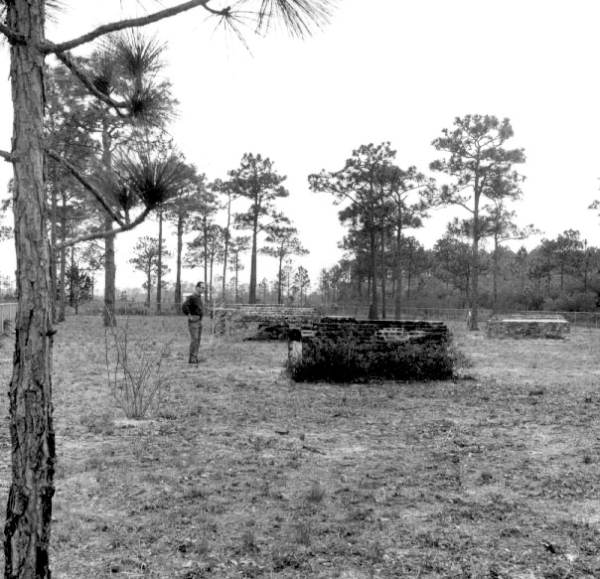 Tombs in Saint Joseph's Cemetery - Port Saint Joe, Florida.