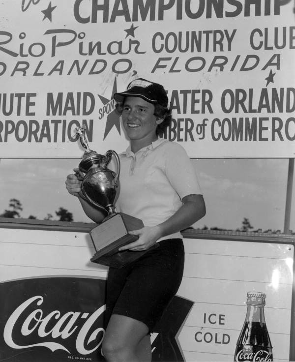 Young golfers holds a trophy - Orlando, Florida