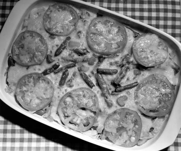 A tray of vegetables au gratin - Tallahassee, Floira