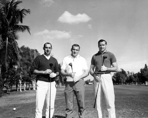 Golfers at the tournament - Fort Lauderdale, Florida