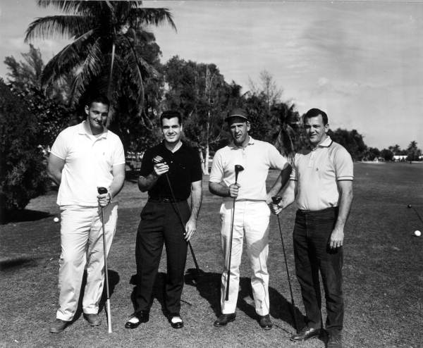 Golfers at the tournament - Fort Lauderdale, Florida