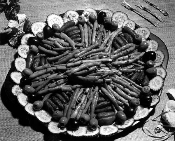 A dish of snapbeans Trinidad on the table - Tallahassee, Florida