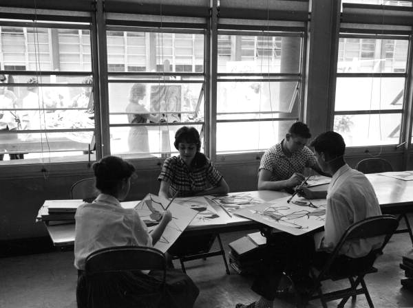 Students hard at work at Southwest Miami High School