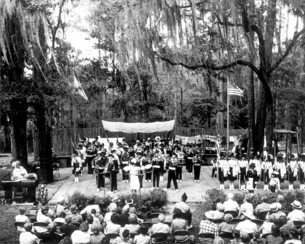 Florida Folk Festival parade - White Springs, Florida