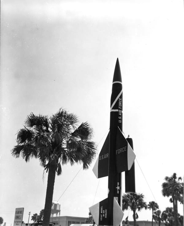 View of a missile - Cocoa Beach, Florida