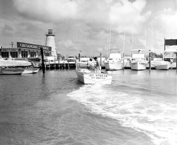 "Jet Stream" rides up to Chesapeake House in Islamorada