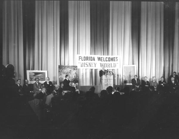 Florida Welcomes "Disney World" press conference - Orlando, Florida