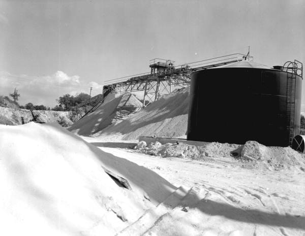 View of Chemical Lime, Inc plant - Brooksville, Florida