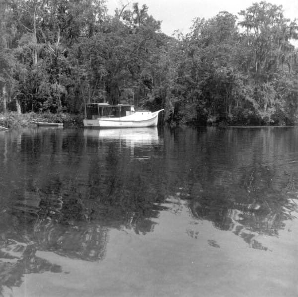 Boating on the Saint Marks River .