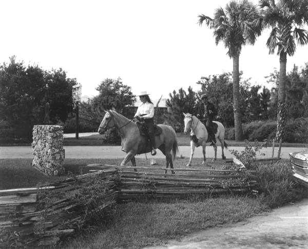 Horseback riders at River Ranch Acres - Polk County, Florida