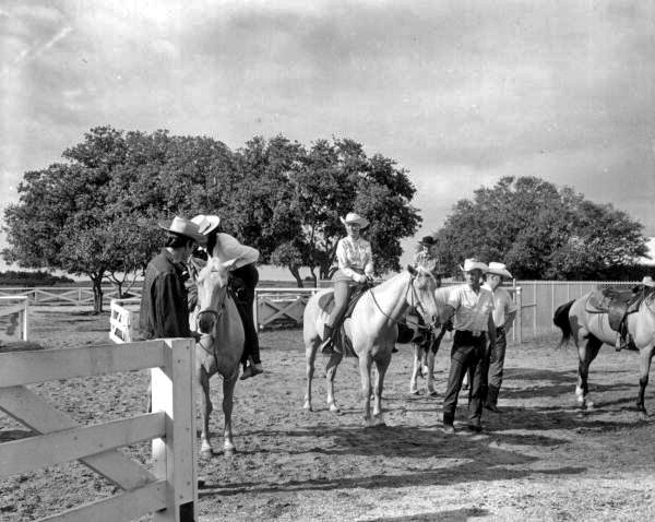 Horseback riding at River Ranch - Polk County, Florida