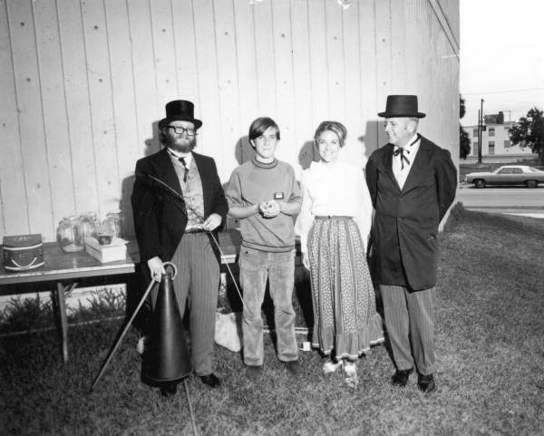 Museum staff poses outside the Children's Museum - Jacksonville, Florida