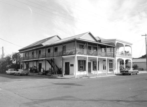 Lutterloh Store (left) and the Schlemmer Building - Cedar Key, Florida