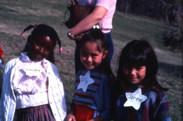Students at the Brevard Community College Astronaut Memorial Hall in Cocoa, Florida.