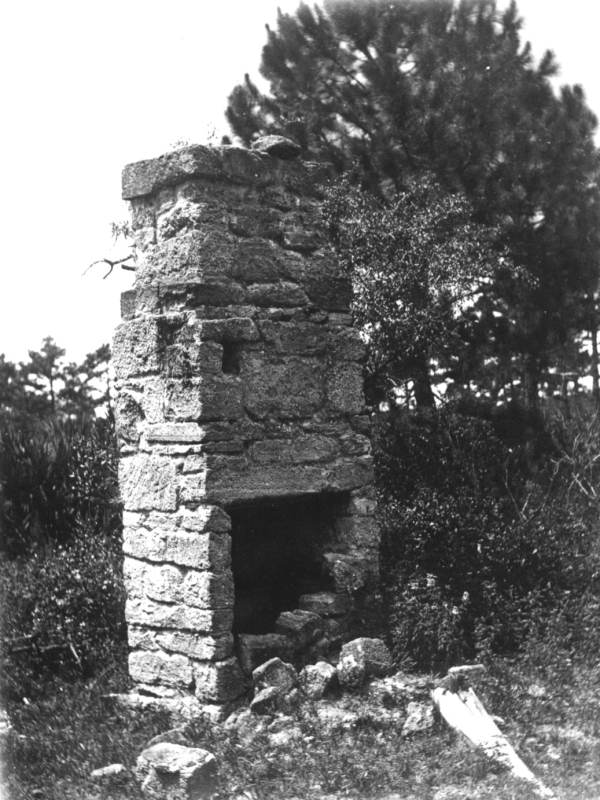 Fireplace at the New Smyrna Sugar Mill Ruins - New Smyrna Beach, Florida