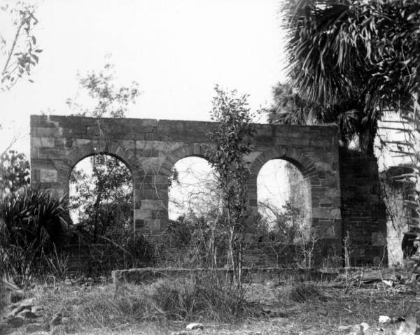 Ruins of New Smyrna Sugar Mill - New Smyrna Beach, Florida