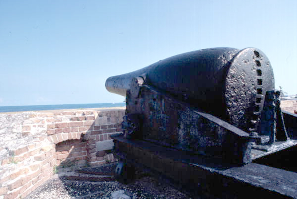 Cannon at Fort Zachary Taylor - Key West, Florida
