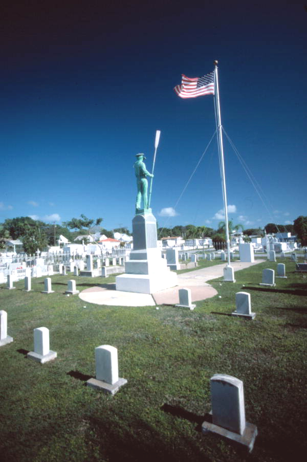 Battleship "Maine" monument - Key West, Florida.