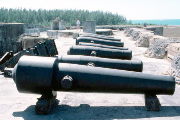 Cannons at Fort Zachary Taylor - Key West, Florida
