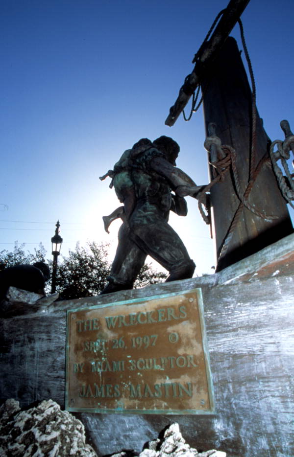 "The Wreckers" sculpture by Miami sculptor James Mastin - Key West, Florida