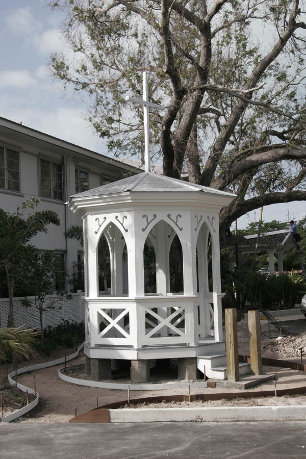 Repaired gazebo from an old convent - Key West, Florida