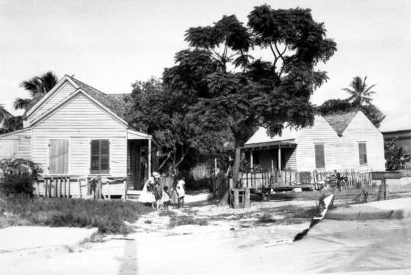 Old "Conch" neighborhood, Key West, Florida..