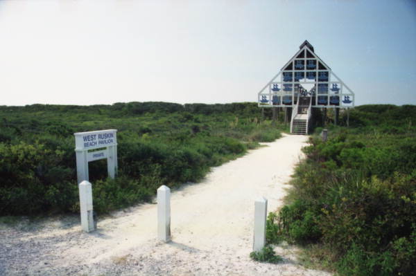 West Ruskin Beach Pavilion.