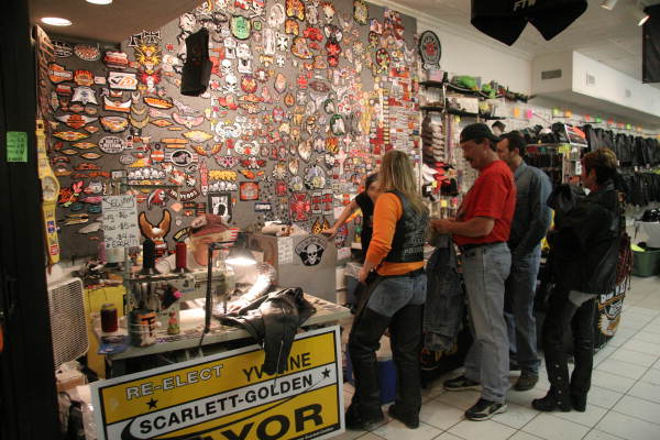 Leather & patch shop - Main St - Daytona..