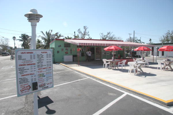 Lu-Lu's Kiss drive in restaurant - Key West, Florida.
