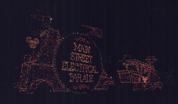Main Street Electrical Parade at the Magic Kingdom - Orlando, Florida.