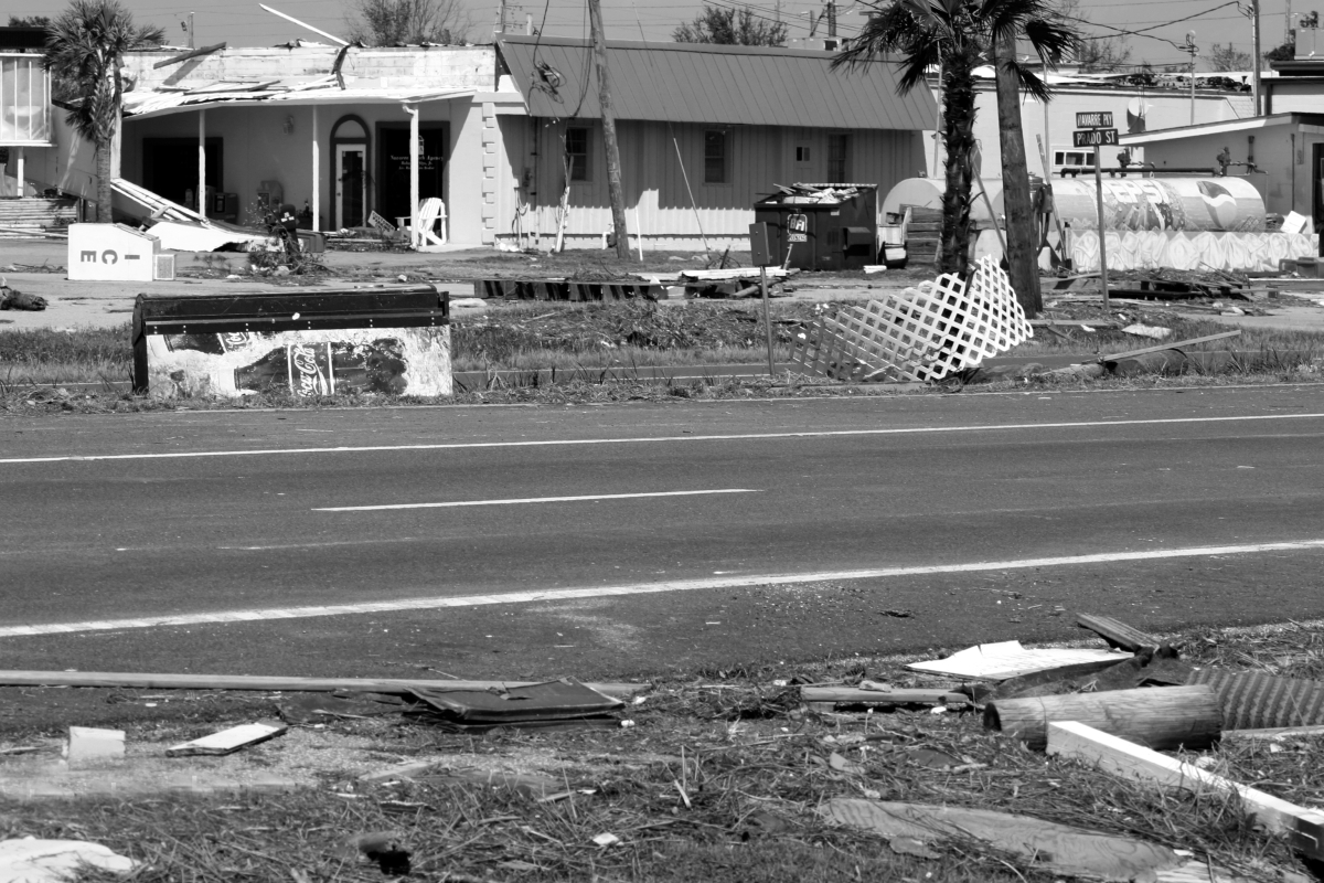 Hurricane Ivan damage - Navarre, Florida.