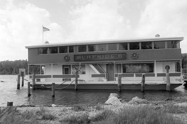 Surfside 6 houseboat restaurant in Dania.