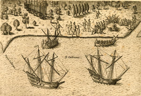 The Promontory of Florida, at which the French Touched; Named by Them the French Promontory.