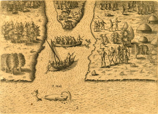 The French Sail to the River of May.