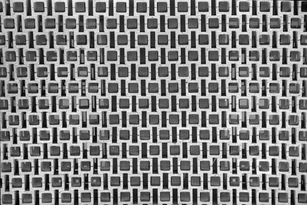 Architecture pattern on the side of a building - Tallahassee, Florida.