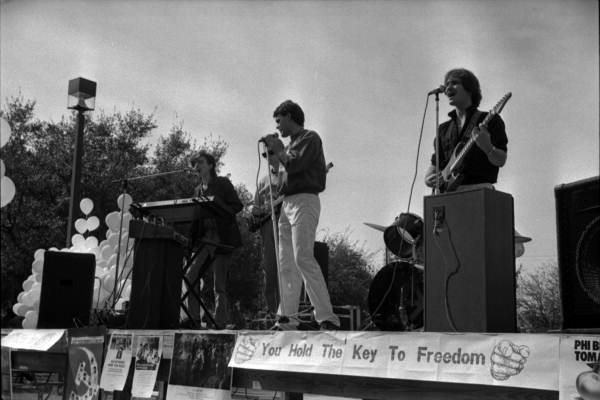 Band performs at Jewish organization balloon release - Tallahassee, Florida.