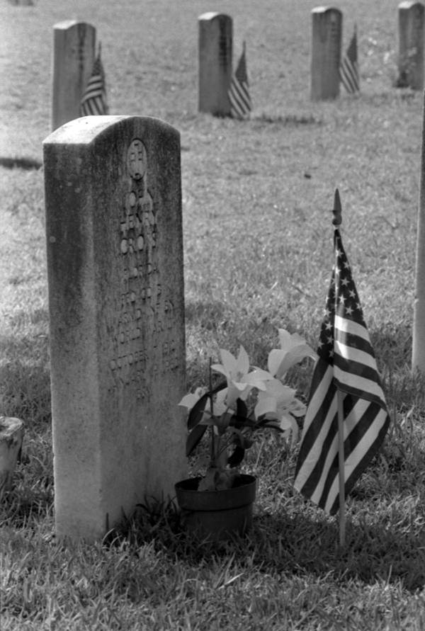 John Henry Cross's gravestone in Oakland Cemetery - Tallahassee, Florida.