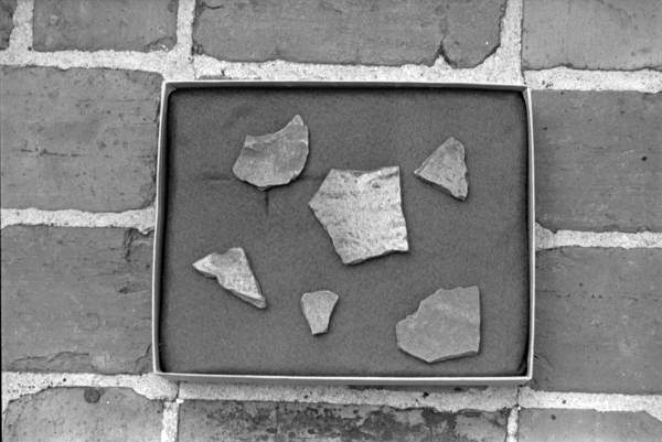 Artifacts from Hernando de Soto's winter encampment excavation site - Tallahassee, Florida.