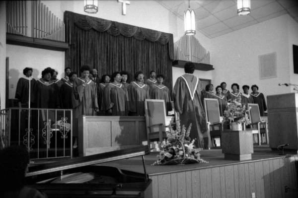 Religious choir performs - Tallahassee, Florida.