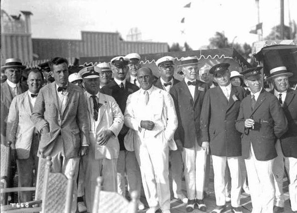 Committee men of the midwinter regatta.