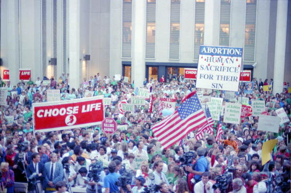 Pro-life activist rally at the capitol - Tallahassee, Florida