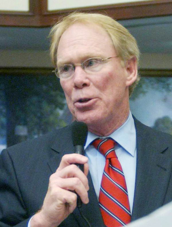 Rep. David Mealor, R-Lake Mary, gestures as he makes a point in debate on the House floor April 19, 2007, in Tallahassee, Florida..