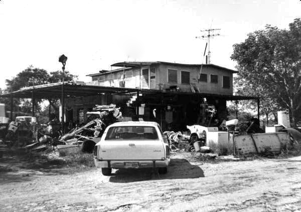 Home of sculptor Stanley Papio in Key Largo, Florida.
